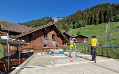 Aufstockung Wohnhaus in Adelboden:
