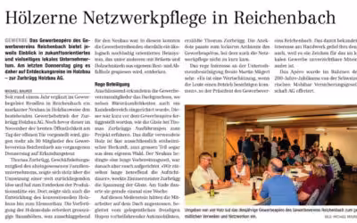 Gewerbeapéro bei der Zurbrügg Holzbau AG