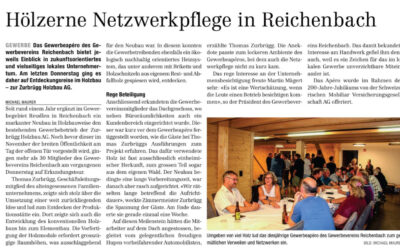 Gewerbeapéro bei der Zurbrügg Holzbau AG